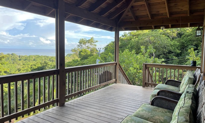 Diamond Rock House | Ocean View Home, Pool, and water slide
