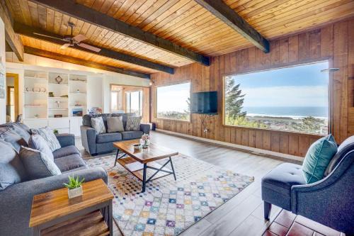 Gold Beach House | Ocean Vista Gold Beach Getaway!