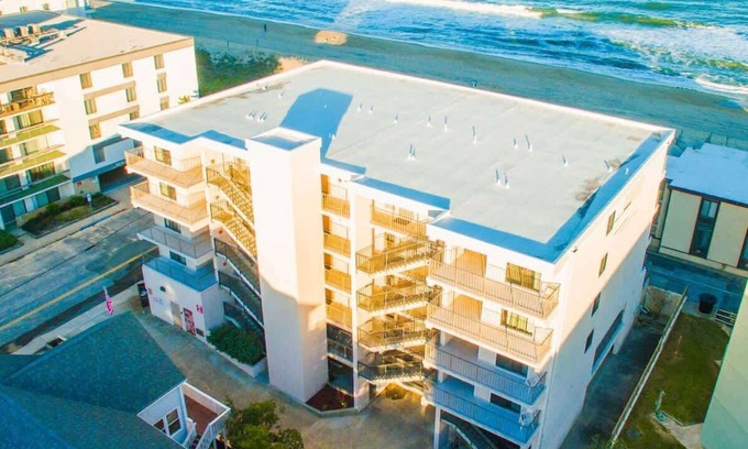 Midtown Ocean City Condo | Oceanfront 2BR Balcony Family Friendly Stay