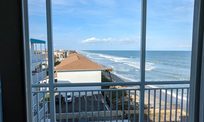 Tropic Condo | Oceanfront 2BR with Breathtaking Views next to Patrick SFB, Satellite Beach