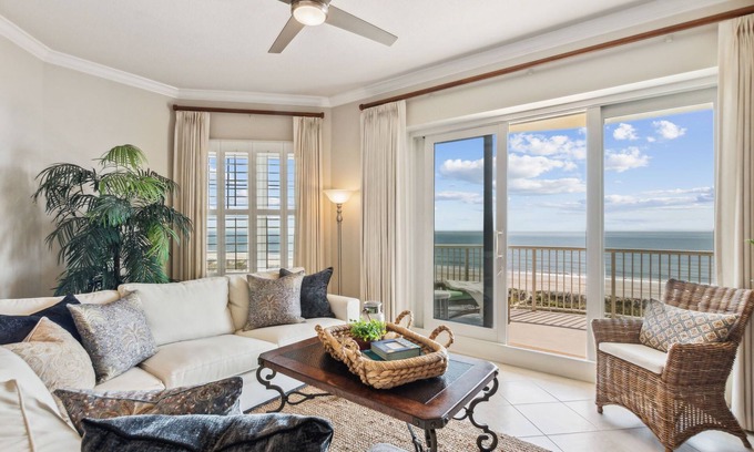 Amelia City Condo | Oceanfront | 6th Floor Ocean Place Villa | Updated and Gorgeously Furnished