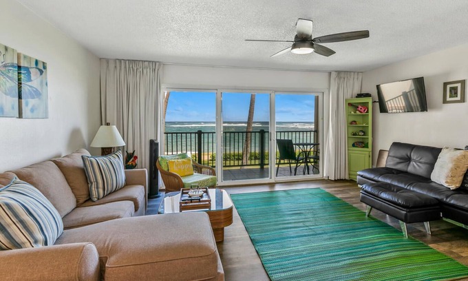 Kapaa Condo | OCEANFRONT! at the Pono Kai Resort in Kauai AMAZING Views (AC) 2BR/2BA - Kapaa
