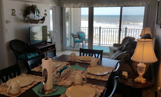 Normandy Beach Condo | OCEANFRONT Condo W/Private Beach, Heated Pool - Best View - 2 Bedroom 1 Bath