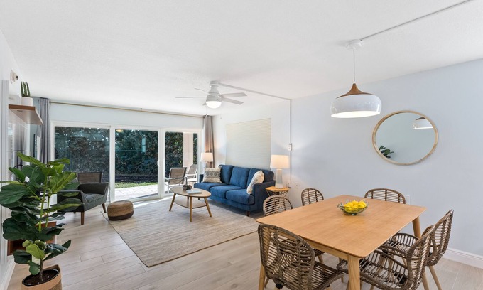 Satellite Beach Condo | Oceanfront Luxury – Ground-Floor Condo Just Steps to the Beach & Pool! 🌴