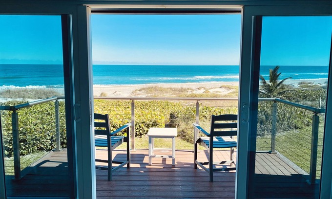 Indialantic By The Sea House | Oceanfront Luxurious Townhome steps to beach