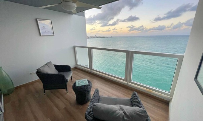 Isla Verde Condo | OCEANFRONT Modern 2 bedroom with SPECTACULAR Views