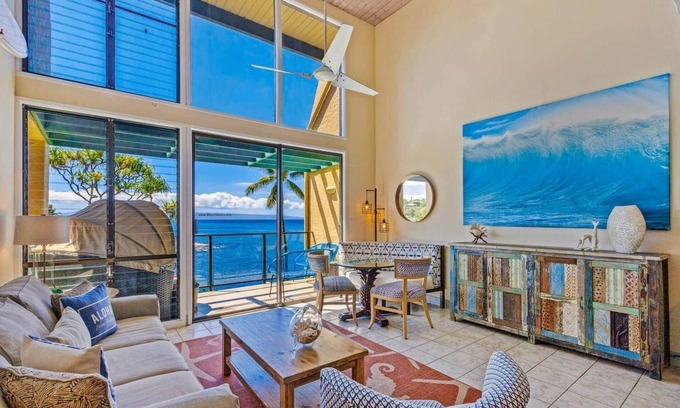 Napili Condo | Oceanfront Paradise! Sea Turtle Cove Napili Point