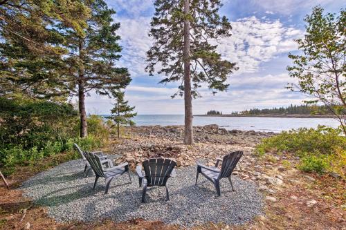 Prospect Harbor House | Oceanfront Prospect Harbor House with Deck, View