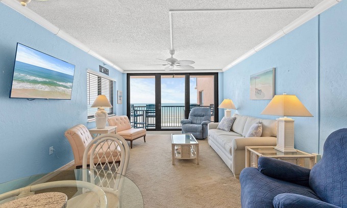 New Smyrna Beach Condo | ☀️ Oceanfront Views, Great Amenities - Sunrise 602 ☀️