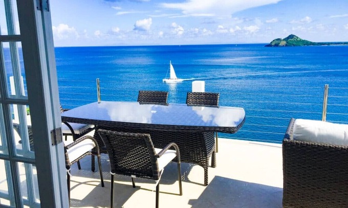 Trouya Villa | OCTOBER SPECIAL! Oceanfront Villa w/Pool, A/C and Concierge