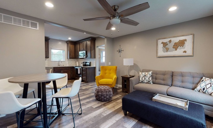 Morton Meadows House | Oh! The Places You'll Go! Midtown Pet-Friendly 3-Bed Near Med-Center