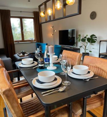 Michelbach an der Bilz Apartment | OhPardon! MICHELBACH - Garten & Balkon, Sauna, Netflix