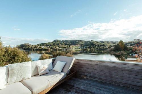 Okere Falls House | Okere Lake House - Lakefront with Private Jetty