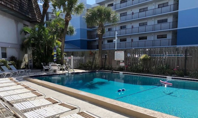 Avon By The Sea Condo | Ola Grande 104-Ocean Front-Pool-Cocoa Beach