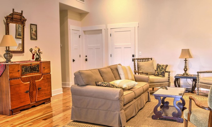 Historic Downtown Apalachicola House | Old Style Apalachicola Charm in the Heart of the Historic District