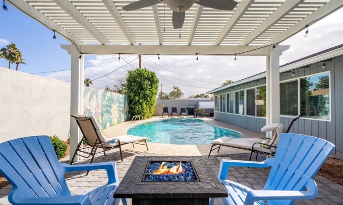 Scottsdale Estates Nine House | Old Town Abode by Rebl|Heated Pool|Spa|Ping Pong