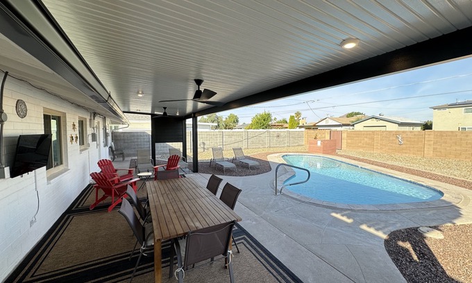 Melrose Village House | Old Town Scottsdale Home Centrally Located with Private Pool/Patio