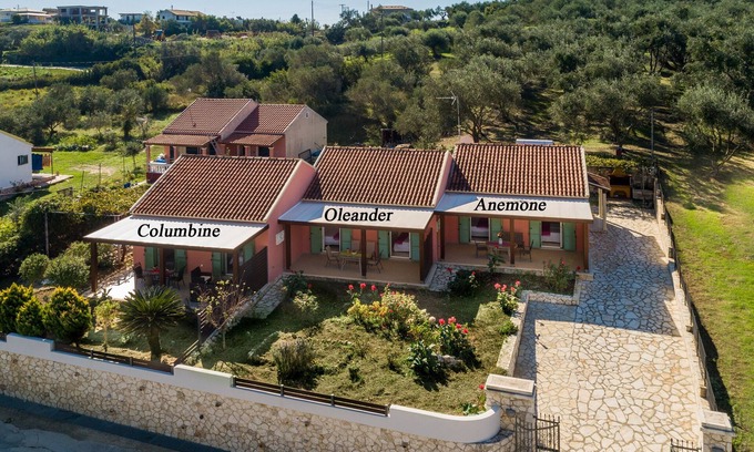 Agios Stefanos Avliotes Apartment | Oleander Apartment Agios Stefanos Corfu