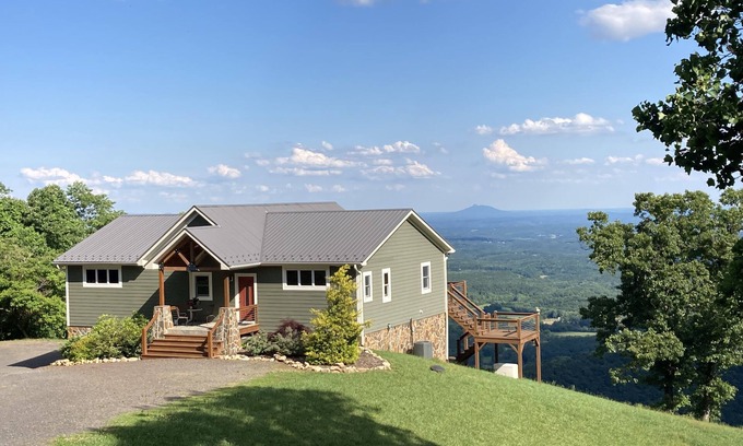 Piper Gap House | On a clear day you can see . . . 7 Counties and 2 States!