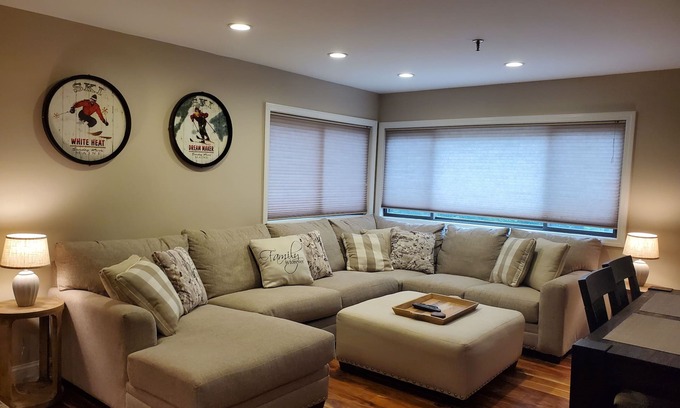 Sunday River Area Condo | On Mountain two bedroom unit sleeping 8