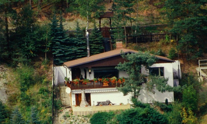 Unterweißbach House | On the edge of the forest with a beautiful panoramic view of 2 valleys