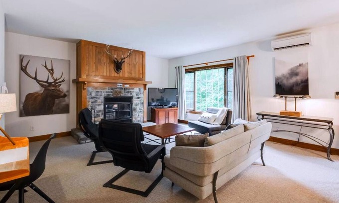 Mont-Tremblant Condo | On the mountain, Ski-in/out in nature