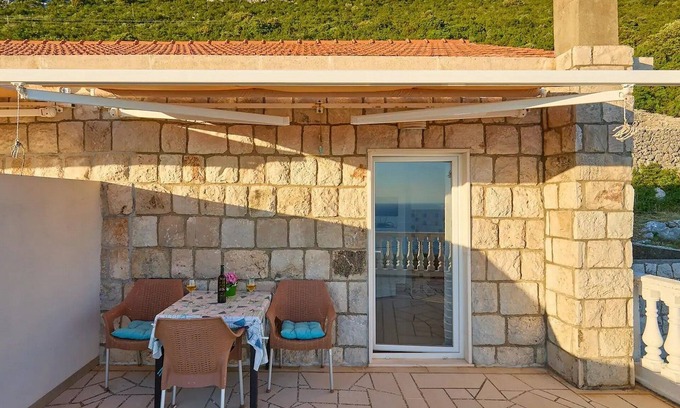 Maranovici Apartment | One bedroom apartment with terrace and sea view Maranovići, Mljet (A-22339-a)