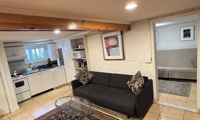 North Cleveland Park Apartment | One Bedroom-Basement Apartment with Private Entrance