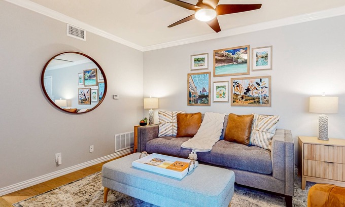 Rosedale Condo | One-bedroom condo with enclosed yard, patio, and close to parks