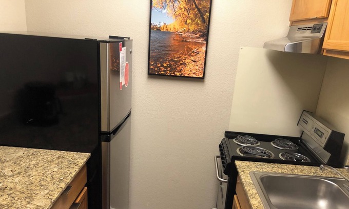 Edina Apartment | One bedroom pet friendly with kitchen