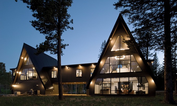 Lead Cabin | One-of-a-Kind Double A Frame w/Walkway, Windows Galore & Tons of Amenities!