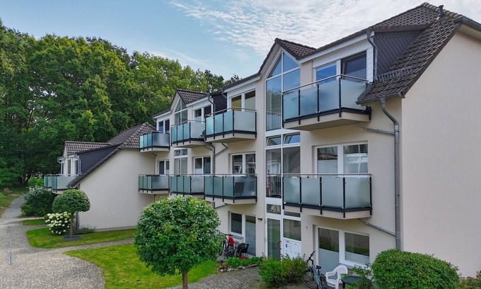 Monchgut-Granitz Apartment | Only 100 m to the beach, apartment with balcony and own sauna - App. Eldena FeWo 09