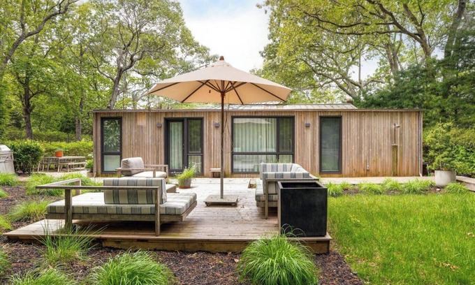 Sag Harbor House | Open Living Space, Private Backyard, High End Appliances, Close to.
