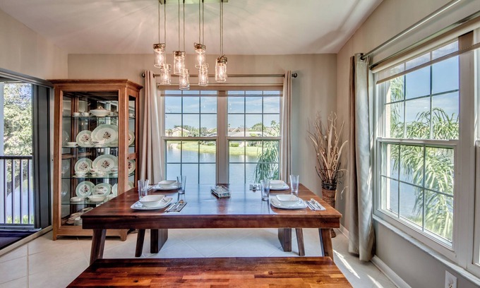 Cypress Lake Condo | Open now! Waterfront 2Bed Condo Crystal Cove Fort Myers
