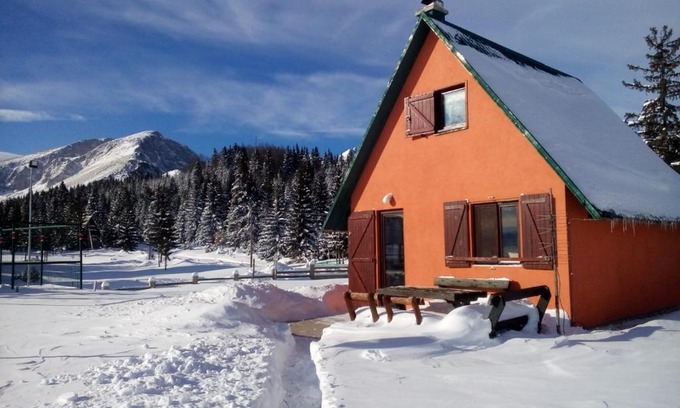 Razvrsje House | Orange House in nature