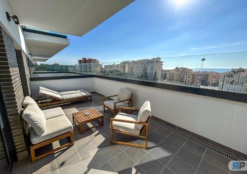 Algarrobo Apartment | Orizon 02 Apartment with terrace and sea view