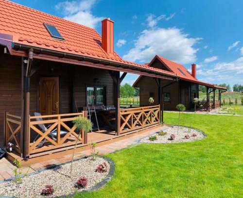 Faszcze House | Osada Skorupki - Całoroczne domki na Mazurach