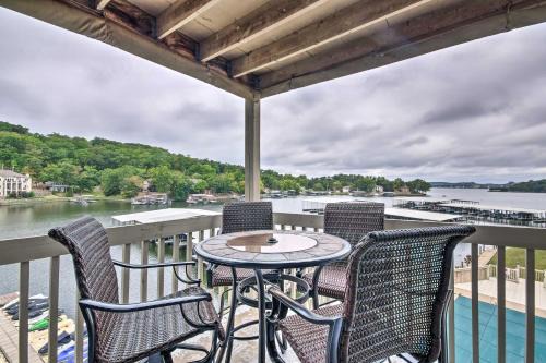 Osage Beach Apartment | Osage Beach Condo Community Pool and Boat Dock