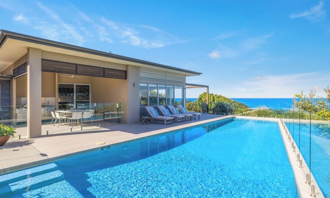 Sapphire Beach House | Osprey Luxury Clifftop Retreat with Ocean Views in Sapphire Beach