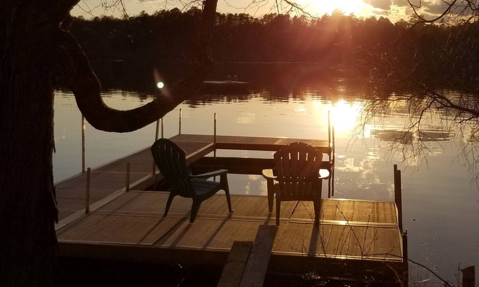 The Bays House | Ossipee Lake waterfront on Broad Bay by the sandbar
