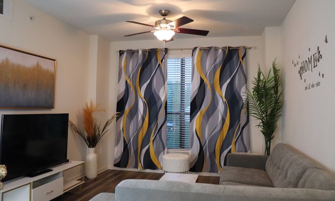 North Burnet Apartment | Our kids friendly 1-bedroom with WiFi, fitness room in fantastic domain, Austin