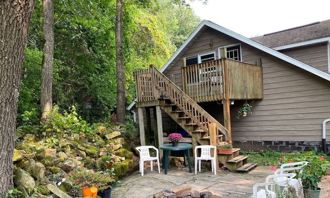 Elba Ski Chalet | Our Loft is minutes from Trout Streams, Whitewater State Park and Hiking.