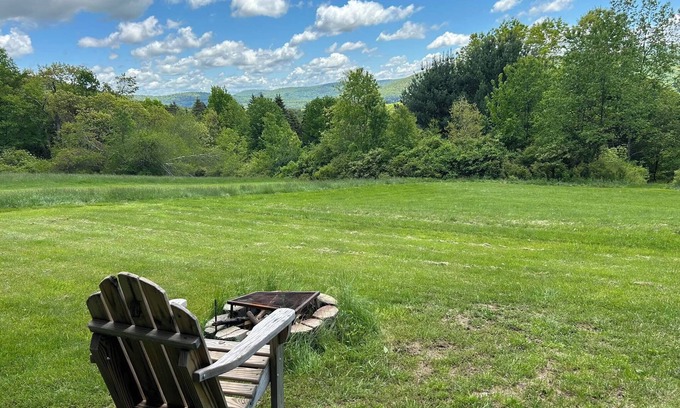 Unadilla Cabin | Our Rustic Serenity Camp over looks the Susquehanna River valley.