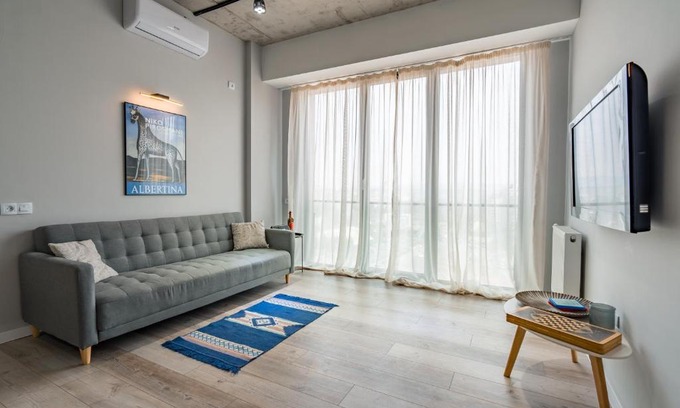 Vake Apartment | OUTLOOK TOWER Loft Apartment with Stunning view