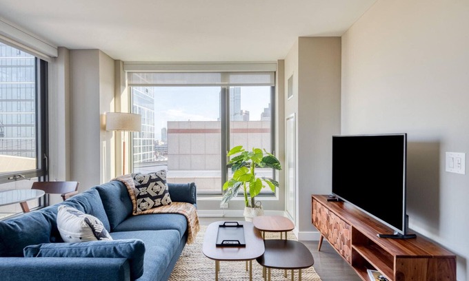 West End Apartment | Outstanding North Station 1BR w/Gym, nr Dining & T, by Blueground