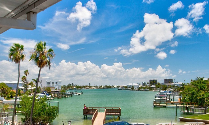 Sunset Beach Condo | Outstanding One Bedroom Condo, on the Bay, Heated Pool, Directly Across from the Beach!