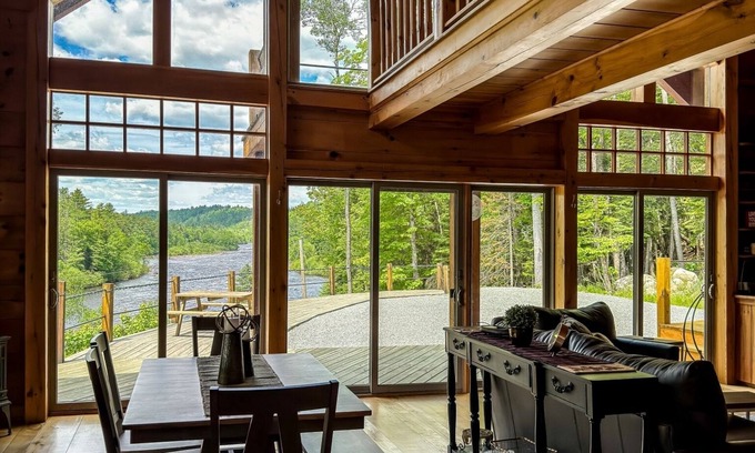 The Forks House | Overlook House w/Panoramic Views - Sleeps 8, Rafting, Hiking, ATV Trails Access