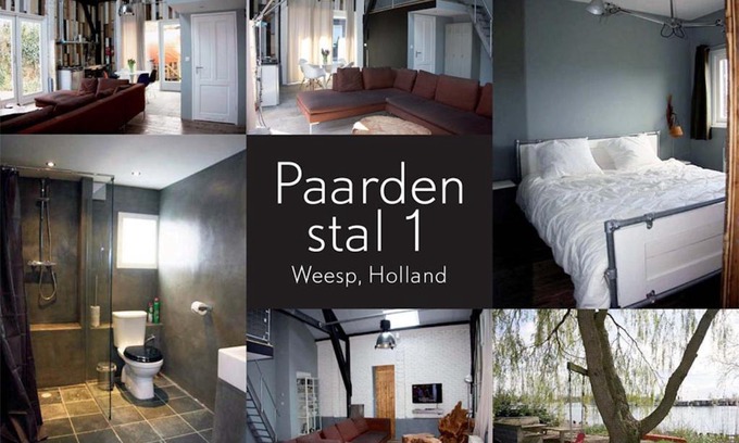 Weesp Apartment | Paardenstal, Private House with wifi and free parking for 1 car