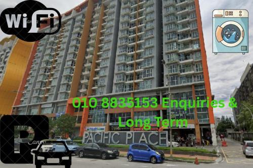 Ara Damansara Apartment | Pacific Place Ara Damansara LRT Pool Parking Kitchen By Kenangan Homes