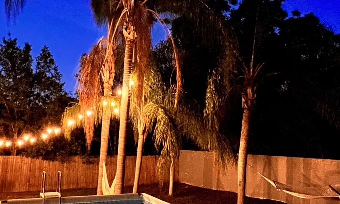 Palm Harbor House | Palm Harbor Fun Hub: Pool, Game Room, Movie Nights